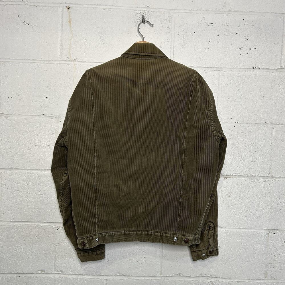 Vintage Dickies Quilt-Lined Corduroy Detroit Jacket “Green” - Picture 2 of 14